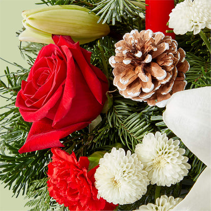Seasonal Festivities Centerpiece –  Discountflowershop.com, Tontitown AR