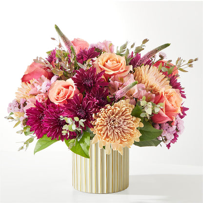 Berry Cobbler Bouquet with Ivory Vase –  Discountflowershop.com, Tontitown AR