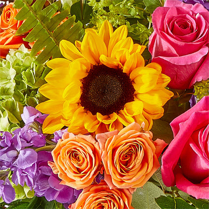 Vibrant Greetings Bouquet –  Discountflowershop.com, Tontitown AR