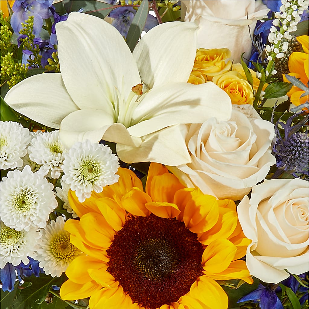 Wonderfully Sunny Bouquet –  Discountflowershop.com, Tontitown AR