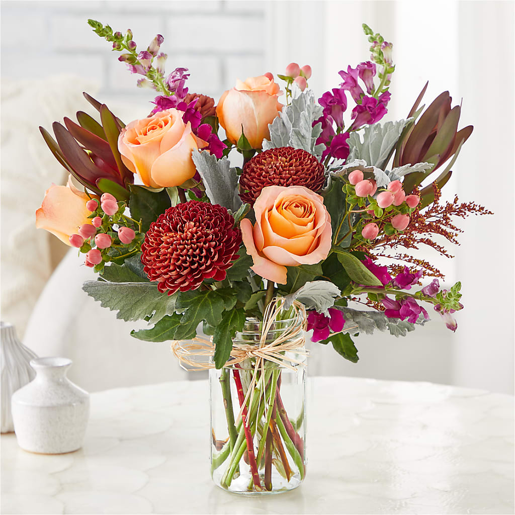 Moody Hues Bouquet –  Discountflowershop.com, Tontitown AR