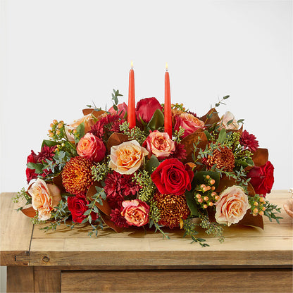 Gather Near Centerpiece –  Discountflowershop.com, Tontitown AR
