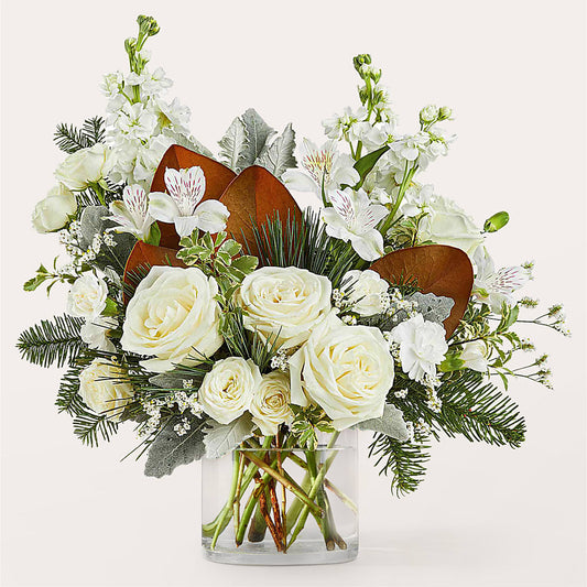Fresh Snowfall Bouquet –  Discountflowershop.com, Tontitown AR